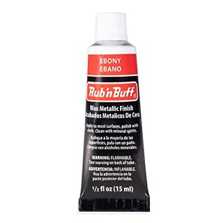 AMACO Rub n Buff Wax Metallic Finish - Rub n Buff Ebony 15ml Tube - Versatile Gilding Wax for Fin... | Michaels Stores