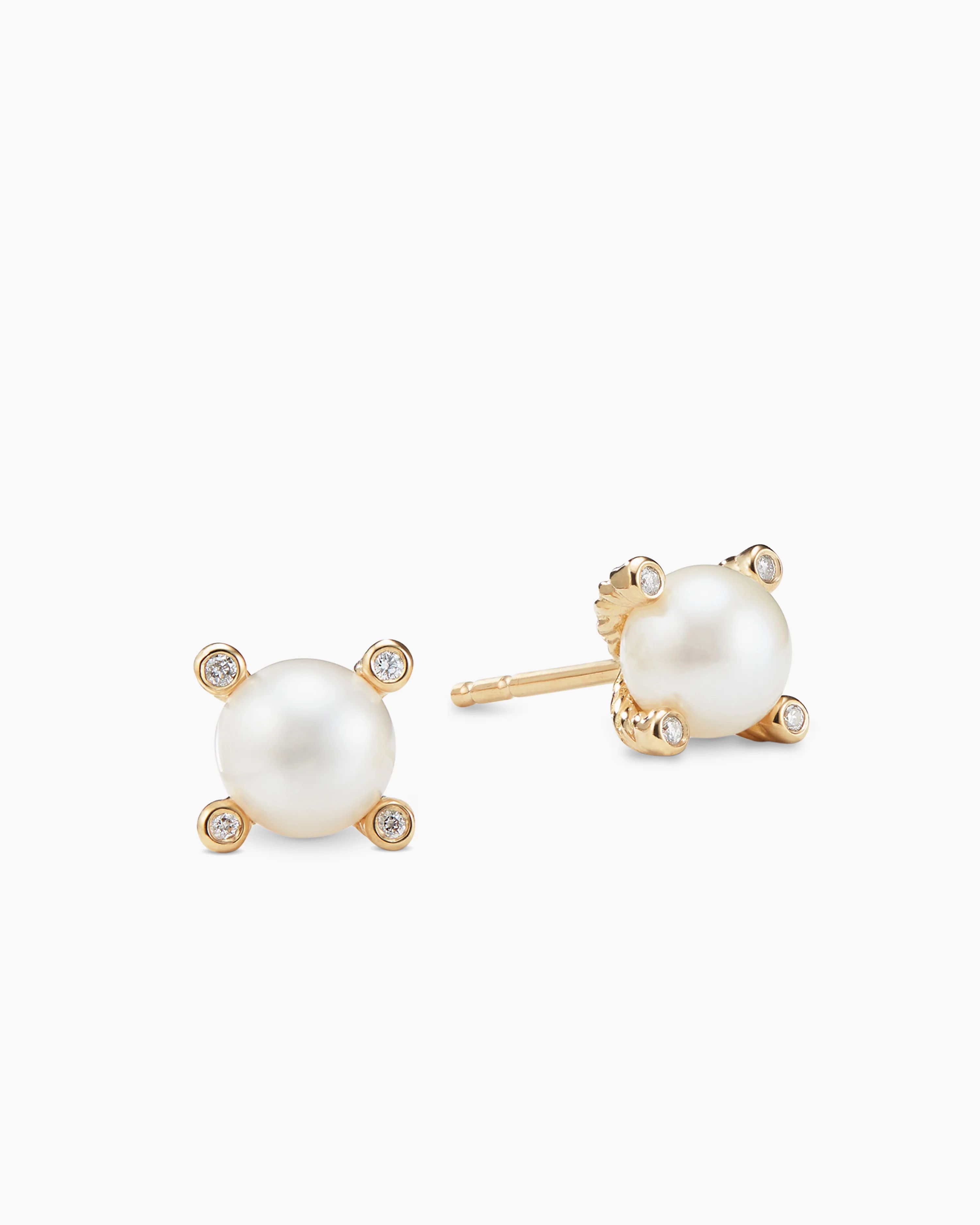 Pearl Stud Earrings | David Yurman