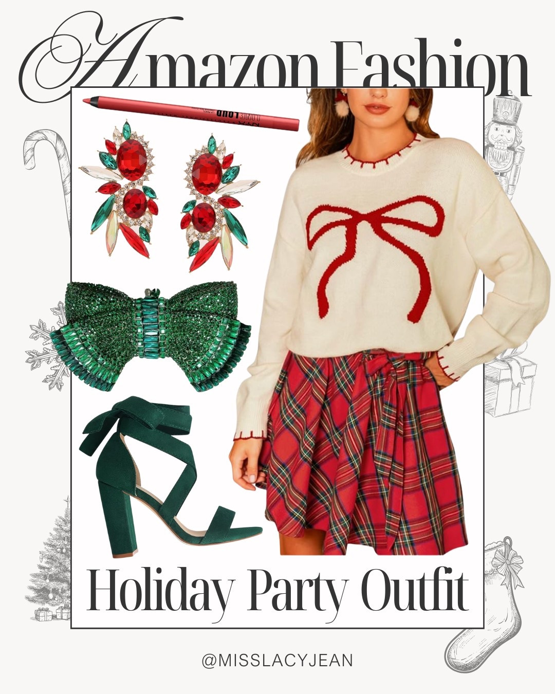 Holiday Party Outfit From Amazon 🥂

holiday party outfit // office holiday party // holiday work party // amazon fashion // amazon finds // amazon fashion finds // amazon sweater // holiday sweater // christmas sweater

#LTKFindsUnder50 #LTKFindsUnder100 #LTKHoliday