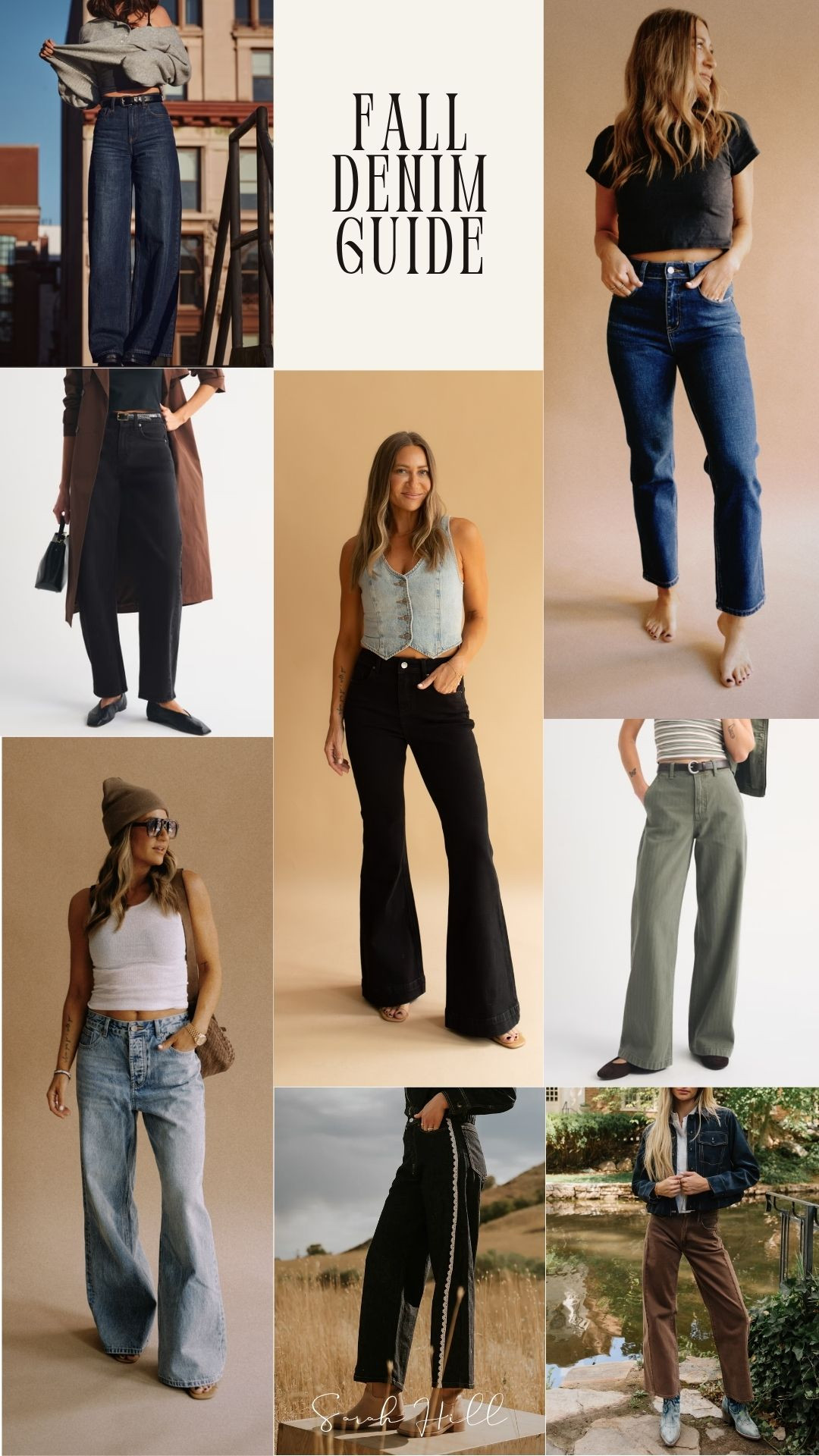 Fall denim guide 

 #LTKootd #LTKSeasonal