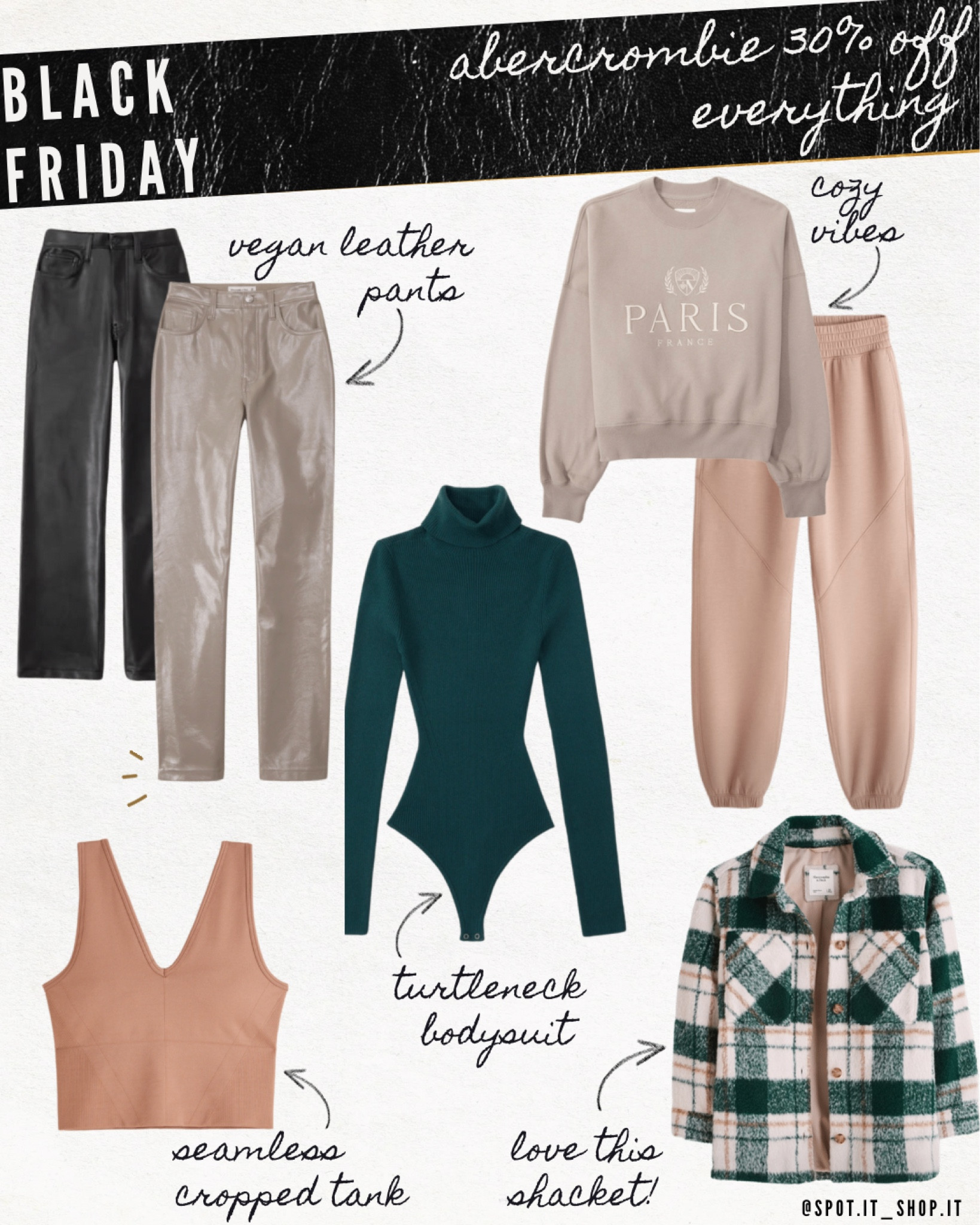 Black Friday! 30% Off EVERYTHING at Abercrombie! 

#LTKCyberweek #LTKfit #LTKGiftGuide