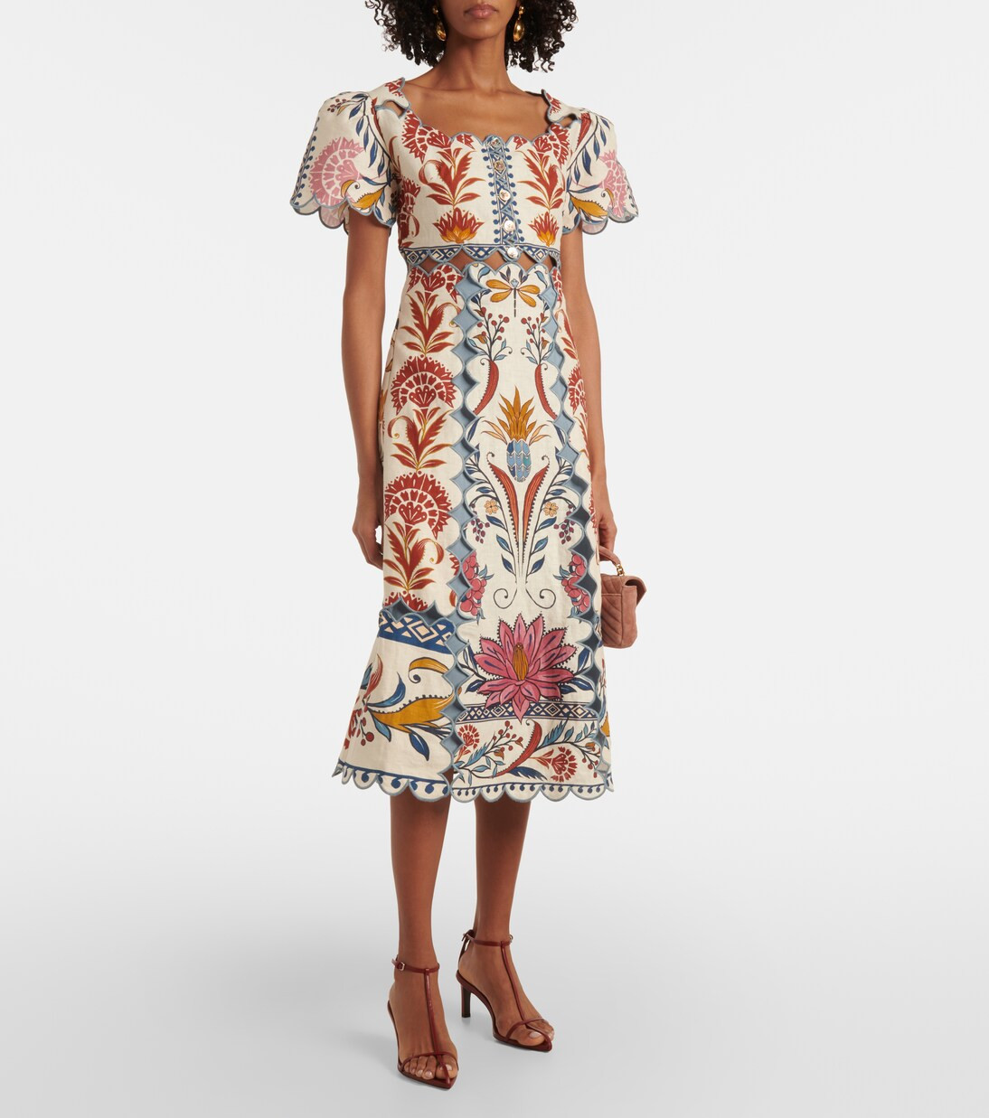 Romantic Lightness linen minidress | Mytheresa (US/CA)