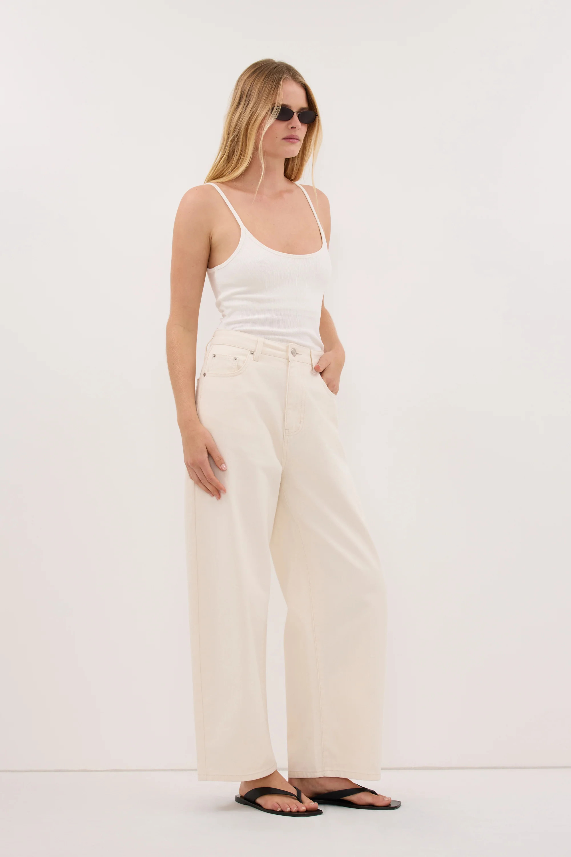 FRANK CREAM RELAXED BARREL JEAN | DISSH