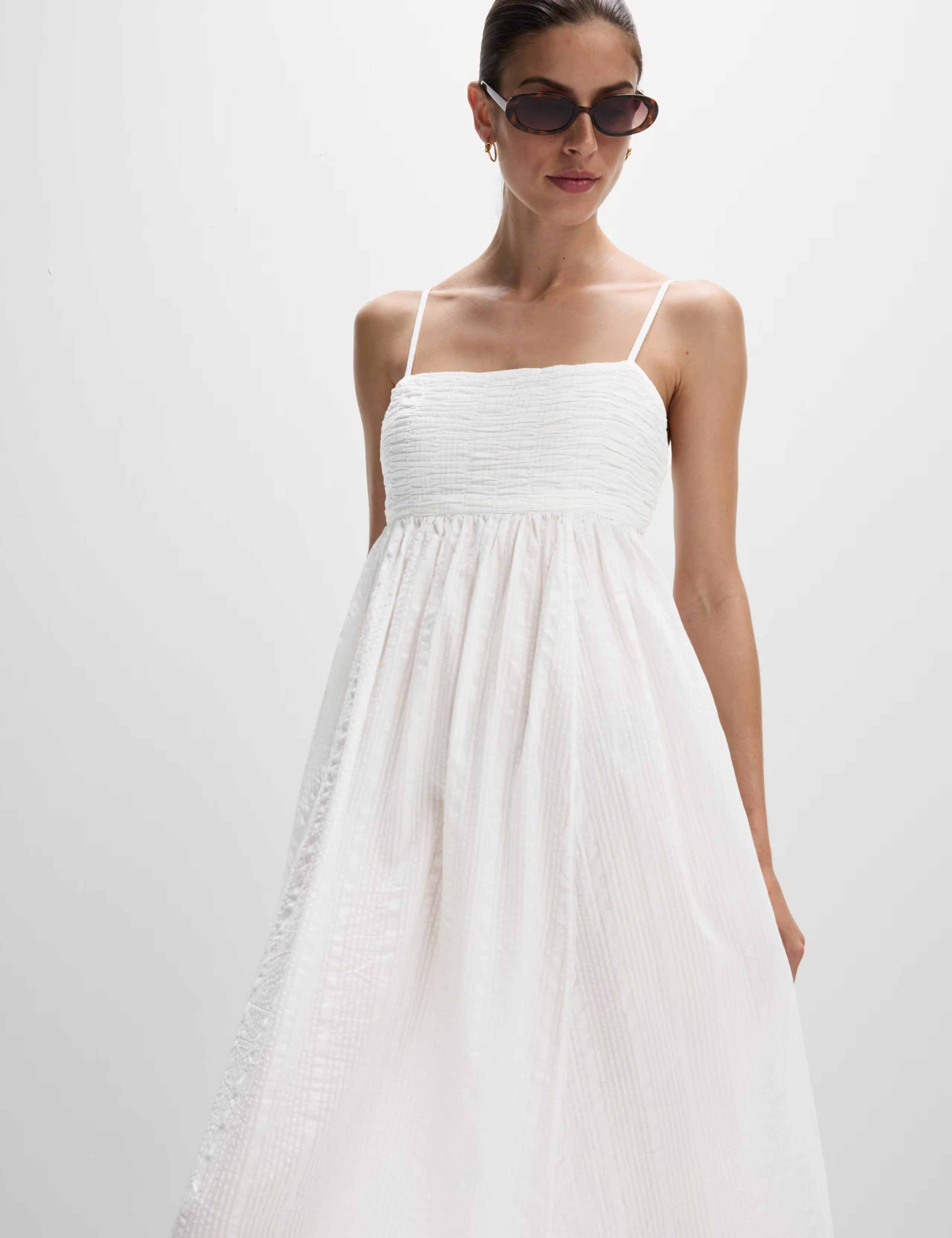 Pure Cotton Square Neck Maxi Beach Dress | Marks & Spencer (UK)