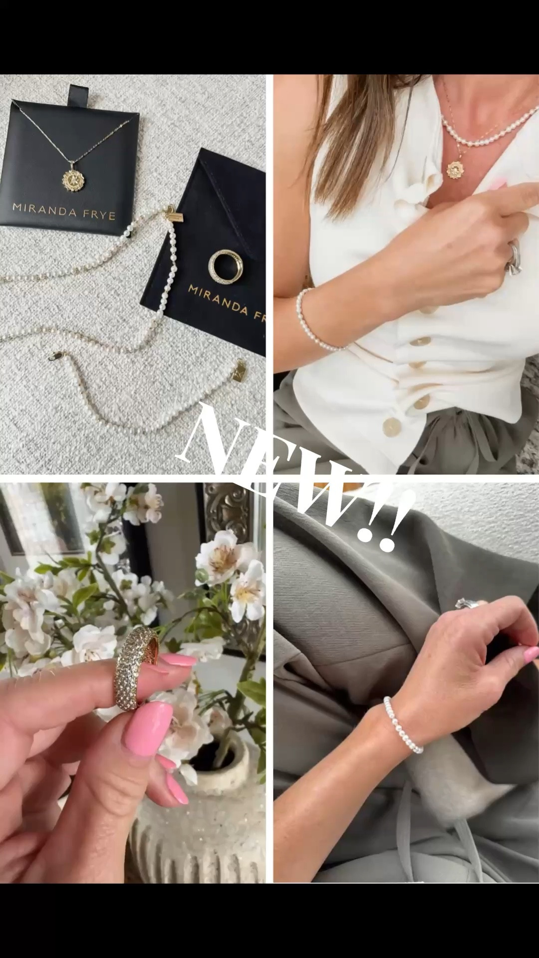 Use CODE: twopeasinablog for 15% off!
Miranda Frye newest collection!! 🌸
We get the shortest chain length option  

#LTKOver40