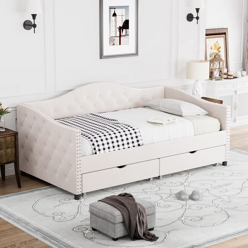 Desseray Upholstered Daybed | Wayfair North America