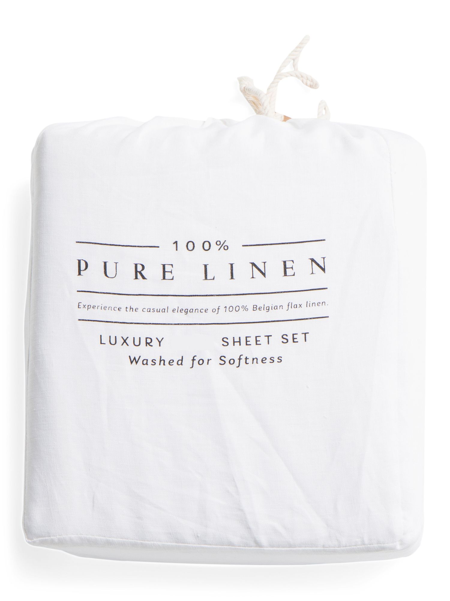 Washed Linen Sheet Set | TJ Maxx