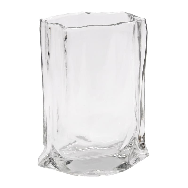 Clear Glass Vase, 9" | At Home