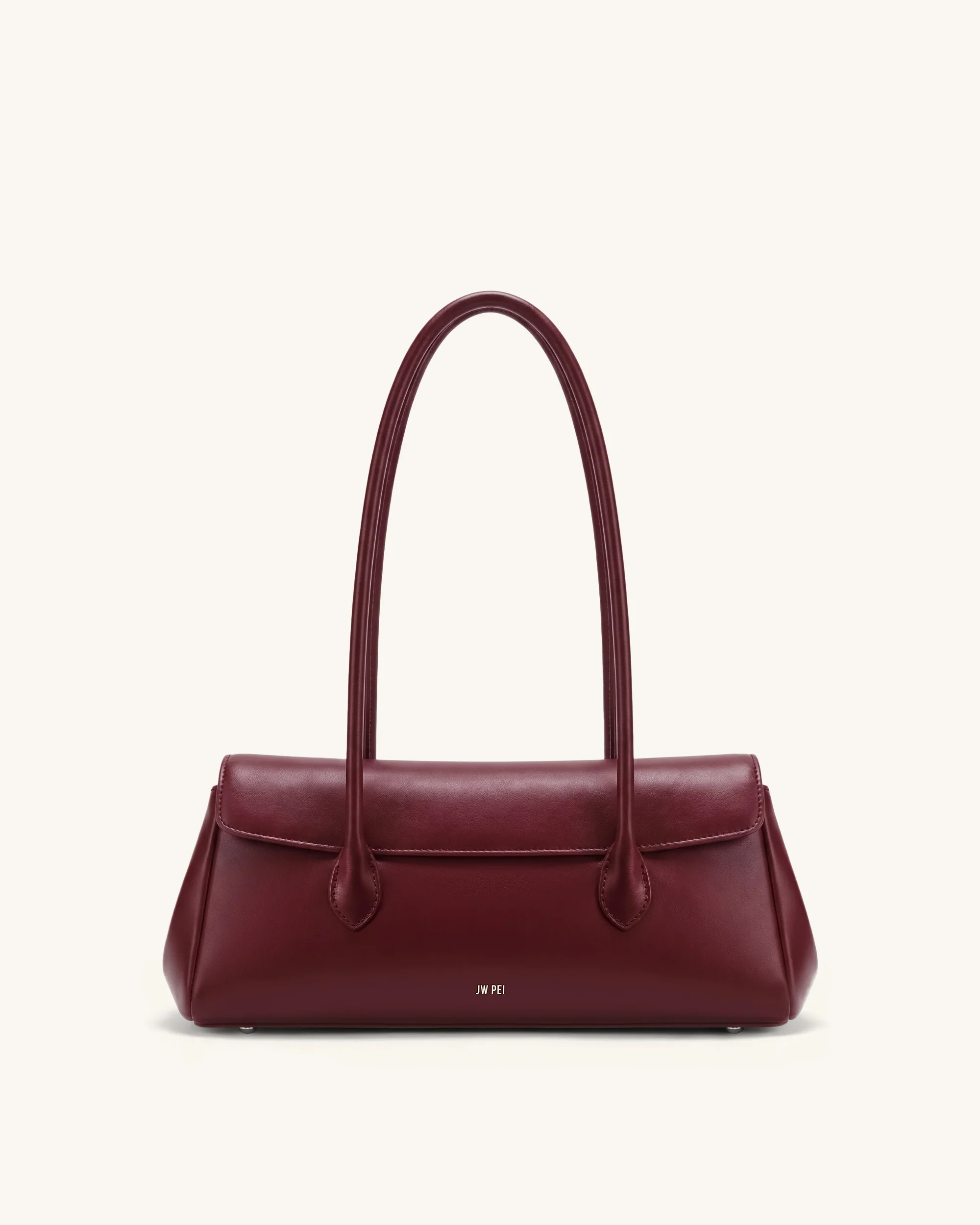 Solenne East-West Shoulder Bag - Burgundy | JW PEI US