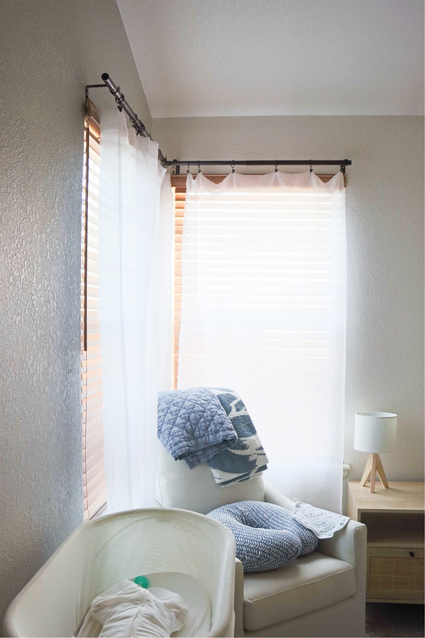 Our nursery corner of the bedroom 🤍

#LTKhome #LTKfamily #LTKbaby