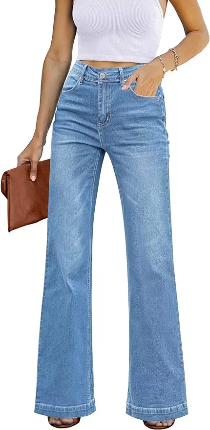 GRAPENT Womens Flare Jeans High … curated on LTK