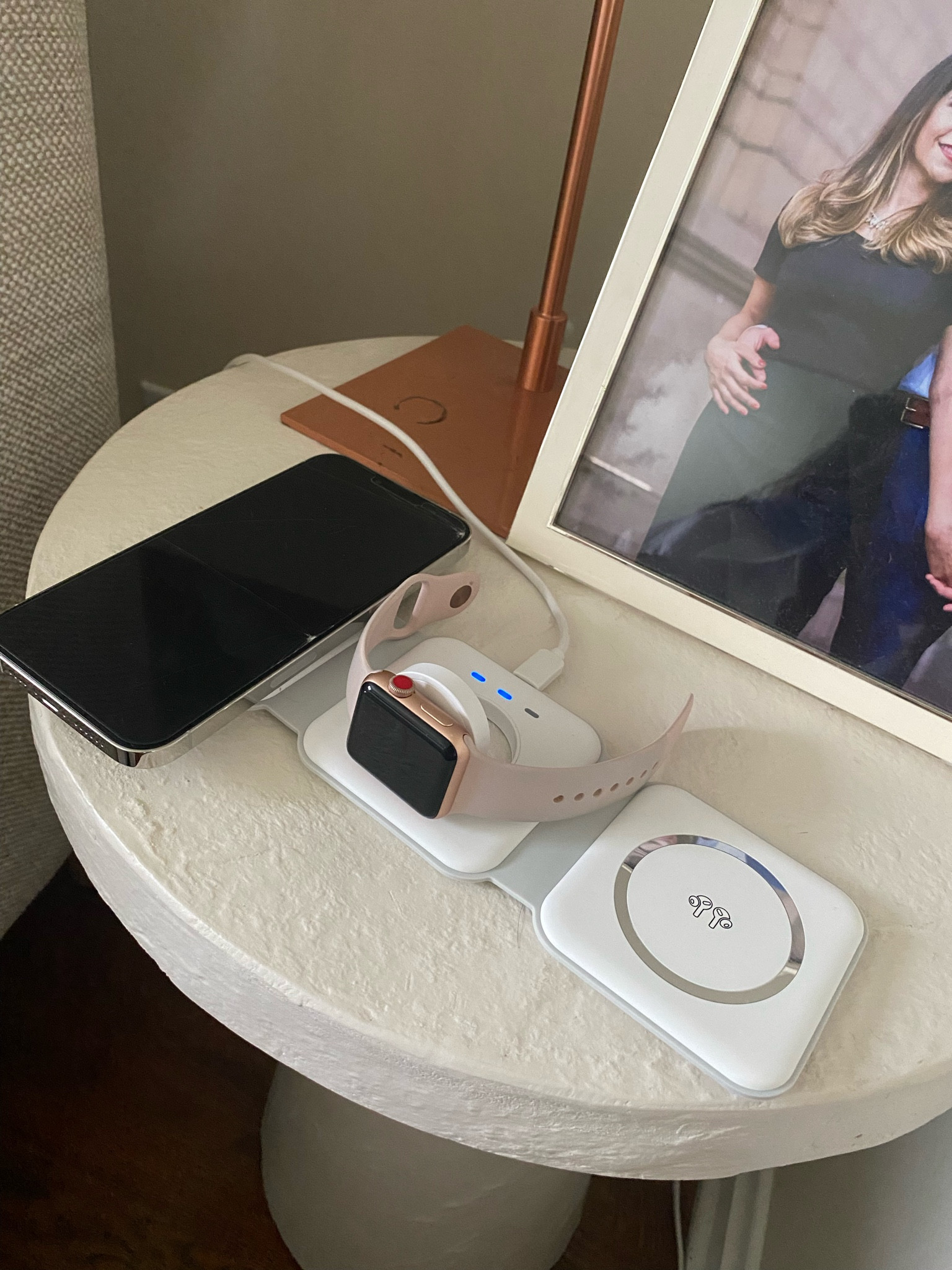 Portal charger great for traveling or just tossing in your work bag. Charge your phone, Apple Watch and AirPods  

#LTKunder100 #LTKSeasonal #LTKunder50