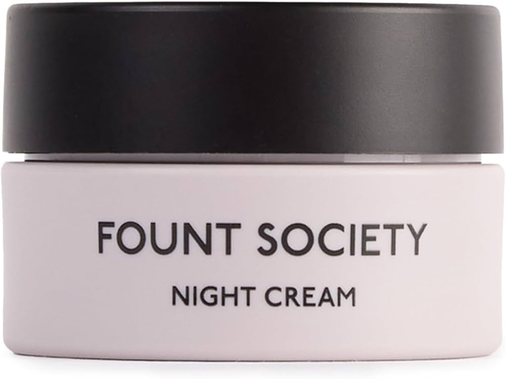 Night Cream - 0.33 fl oz Overnight Face Cream with Peptides & Hyaluronic Acid - Moisture-Rich For... | Amazon (US)