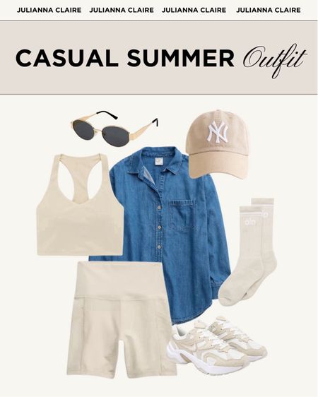 Casual Summer Outfit of the Day ☀️

Athletic Wear Finds // Summer Active Wear Outfit // Summer Style // Summer Fashion Finds // Summer Looks // Loungewear Finds 

#LTKActive #LTKStyleTip #LTKFitness