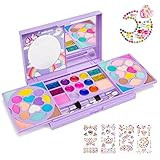 Tomons Kids Makeup Kit for Girl Princess Real Washable Cosmetic Toy Beauty Set with Mirror - Non ... | Amazon (US)
