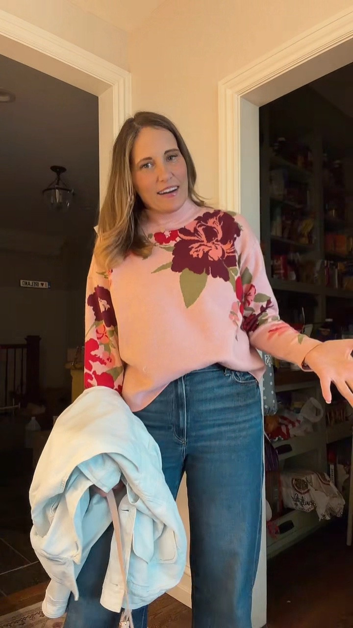 Girls night. And a code: TWINTALK20 for 20% off my fav jeans and sweater.

#LTKdayinmylife #LTKootd #LTKOver40