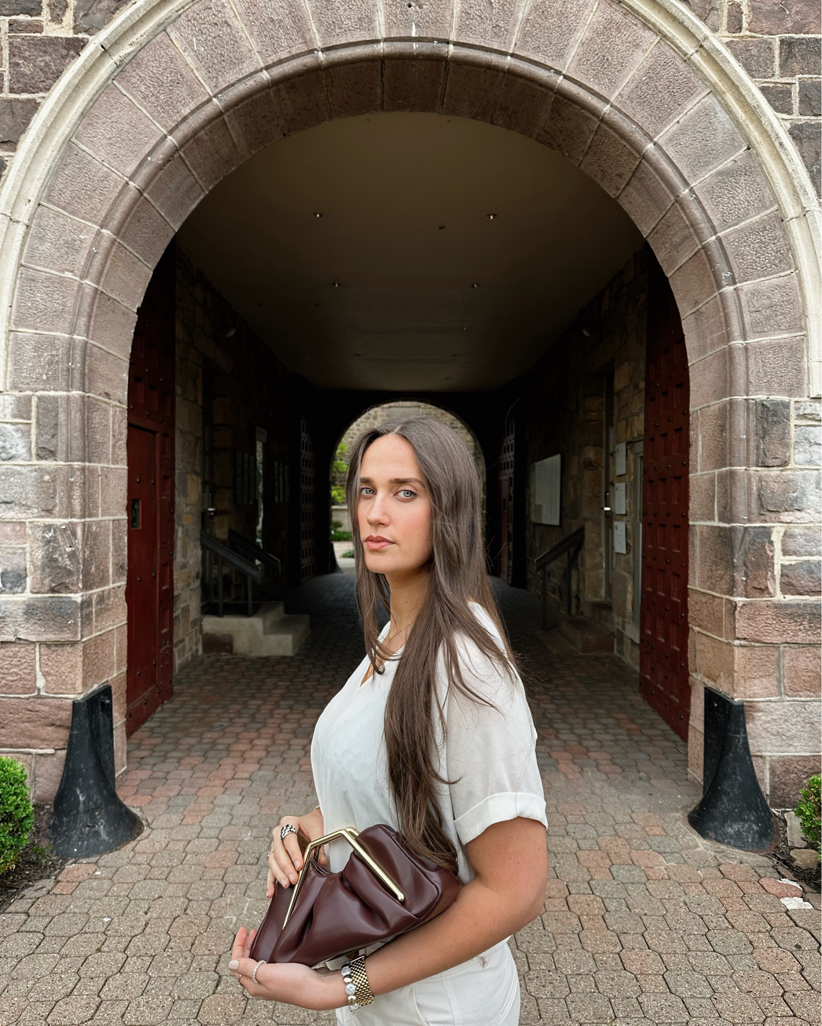 Wearing the Lila clutch linked here. The pants are a size 6 (size up one). Linked similar in the blazer and checkered ring since mine are thrifted. 


Spring outfit, what to wear, chic look, outfit of the night, spring style, fashion 