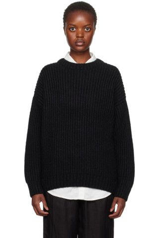 ANINE BING - Black Sydney Sweater | SSENSE