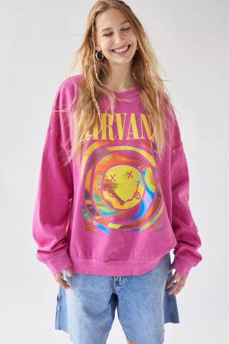 Nirvana Smile Overdyed Sweatshirt

#LTKGiftGuide #LTKSeasonal #LTKHoliday