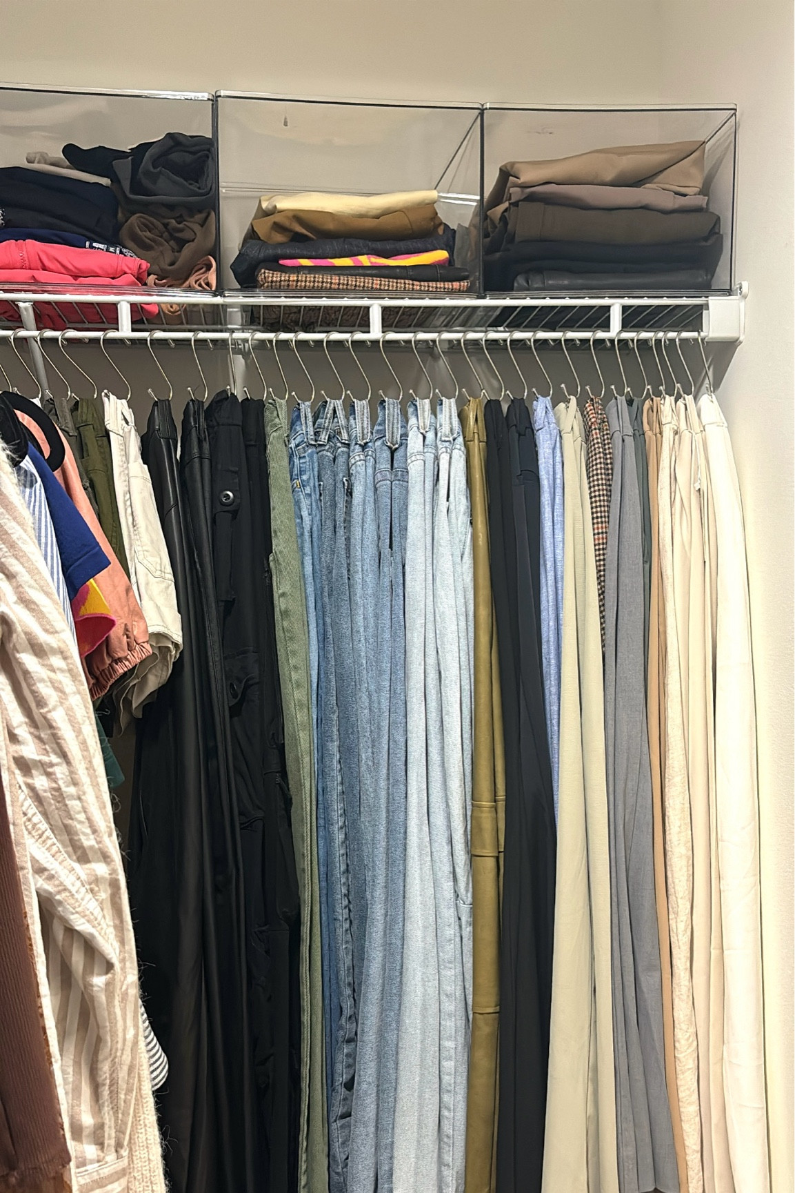 OBSESSED with the pants organization in my big closet 😍

#LTKHome #LTKStyleTip #LTKFallSale