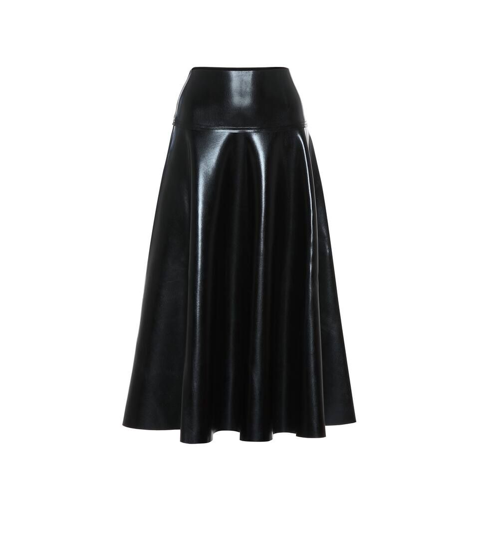 Faux leather midi skirt | Mytheresa (US/CA)