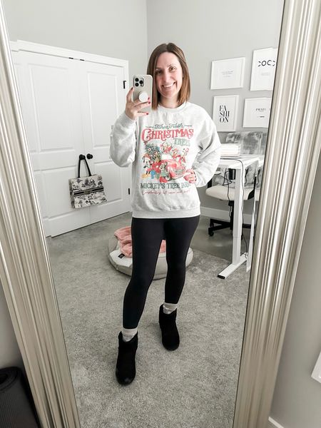 These Etsy holiday graphic sweatshirts are a hit! I grabbed this Mickey Mouse Christmas sweatshirt thanks to Beckham’s love of Mickey, and it is my coziest purchase yet! 

#LTKsalealert #LTKfindsunder50 #LTKHoliday