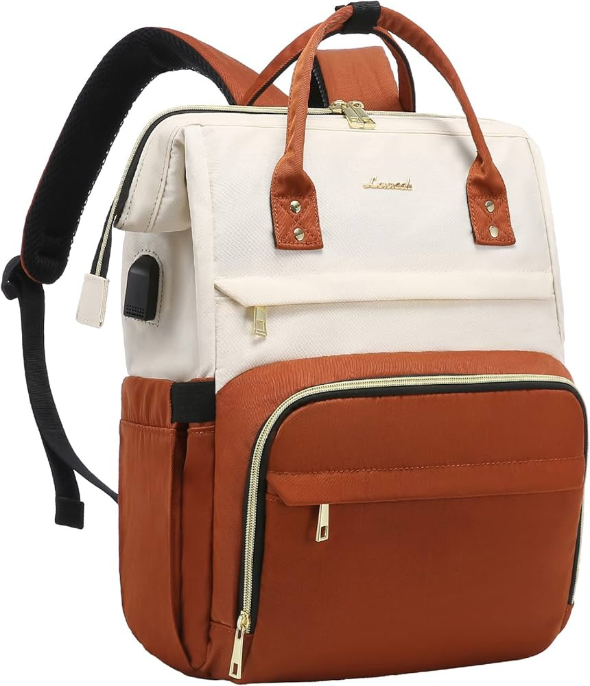 LOVEVOOK Laptop Backpack Purse for Women, 17 Inch Computer Business Stylish Backpacks, Doctor Nur... | Amazon (US)