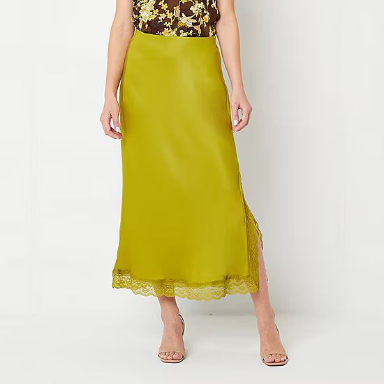 Ryegrass Womens Mid Rise Midi A-Line Skirt | JCPenney