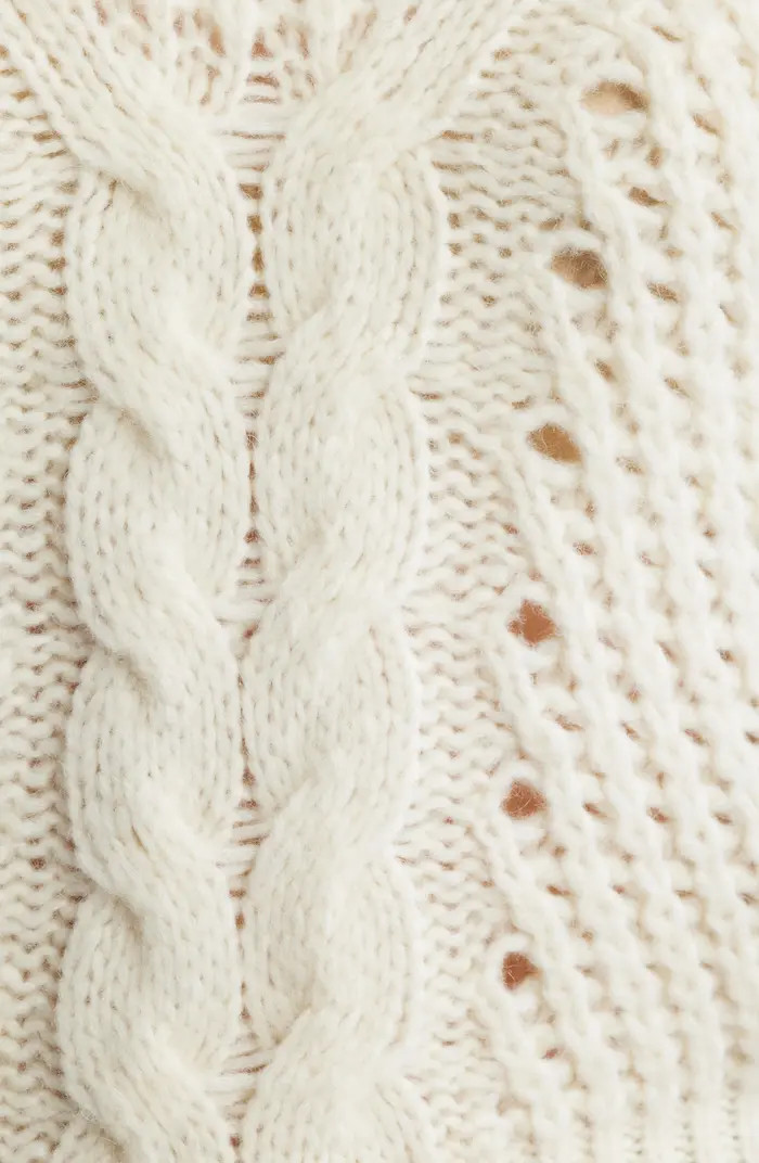Fastina Cable Stitch Sweater | Nordstrom