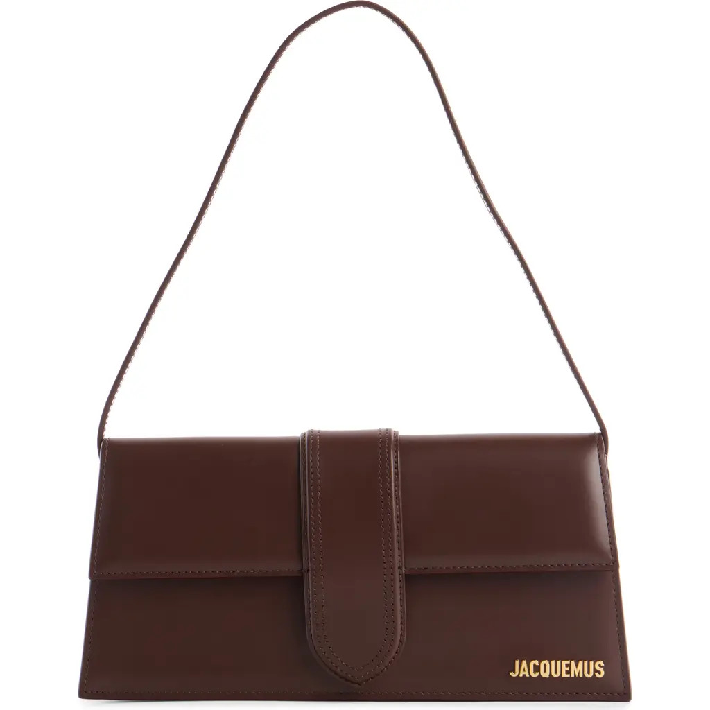 Jacquemus Le Bambino Long Shoulder Bag in Brown 850 at Nordstrom | Nordstrom