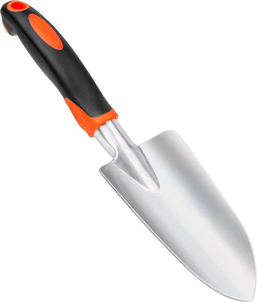 Garden Shovel Garden Hand Trowel, Heavy Duty Hand Shovel with Ergonomic Handle, Small Gardening T... | Amazon (US)