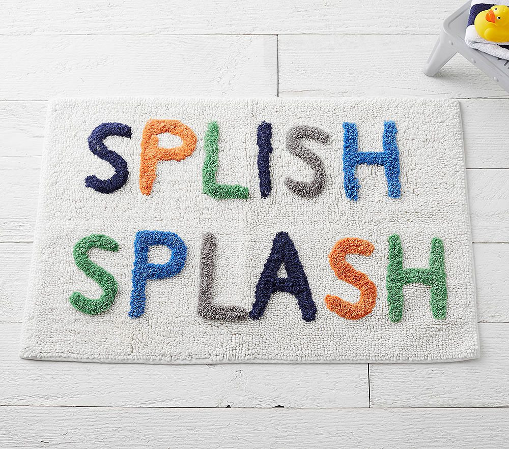 Splish Splash Bath Mat | Pottery Barn Kids