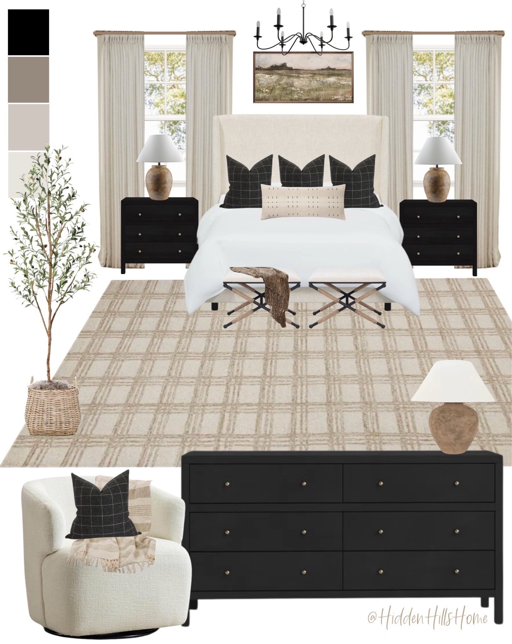 Master bedroom decor, bedroom mood board, home decor ideas, bedroom design, Tilly bed, bedroom rug, nightstands #bedroom


#LTKHome #LTKSaleAlert #LTKSeasonal