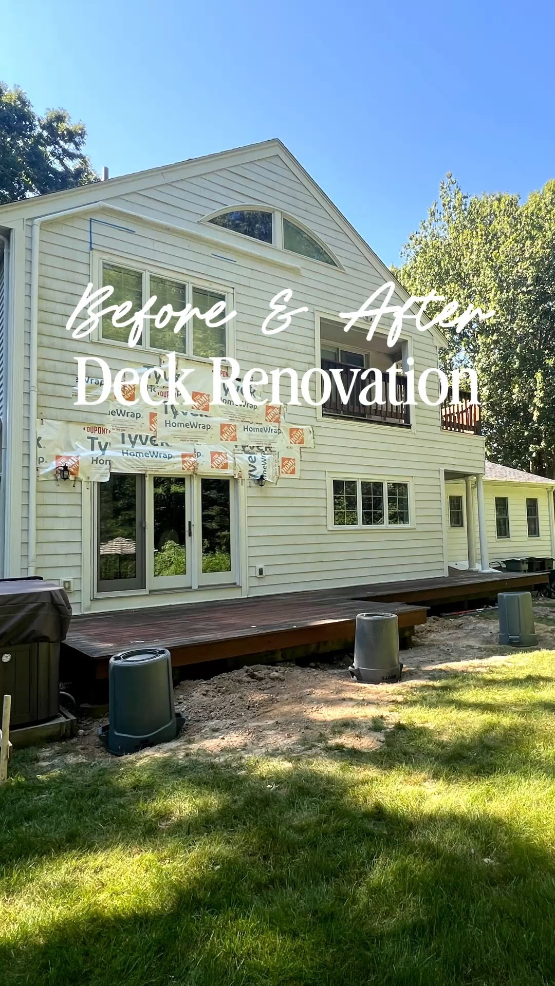 (#AD) When we tore our existing deck off the house and rebuilt it, I had a vision for exactly what I wanted it to look like - casual, inviting, with nods to Cape Cod. @Wayfair was my starting point for creating this vibe and I just love how it turned out. From our coffee & side tables to our dining table, rug and decor, everything was so well-priced and it's all held up beautifully out in the elements!  
#Wayfair #WayfairPartner
-
coastal home decor, coastal style, wayfair outdoor decor, deck decor, patio decor, indoor/outdoor pillows, blue pillows, striped pillows, outdoor couch pillows, indoor/outdoor rugs, outdoor ideas, beach house decor, lake house decor, wayfair outdoor furniture, outdoor coffee tables, outdoor side tables, outdoor drink tables, outdoor rugs, wayfair rugs, white coffee tables, white side tables, round coffee tables, outdoor living room furniture, striped rugs, outdoor dining table, polywood dining tables, polywood furniture, white outdoor dining table, six seat dining table

#LTKHome #LTKSaleAlert #LTKSeasonal
