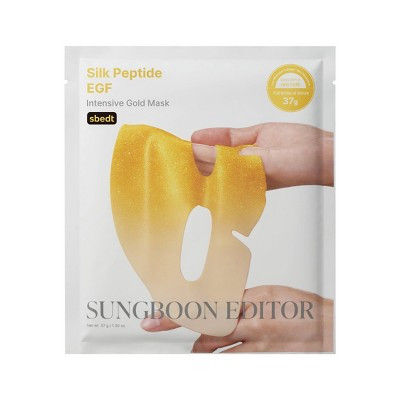 SUNGBOON EDITOR Gold Silk Peptide EGF Gold Intensive Facial Mask - Travel Size | Target