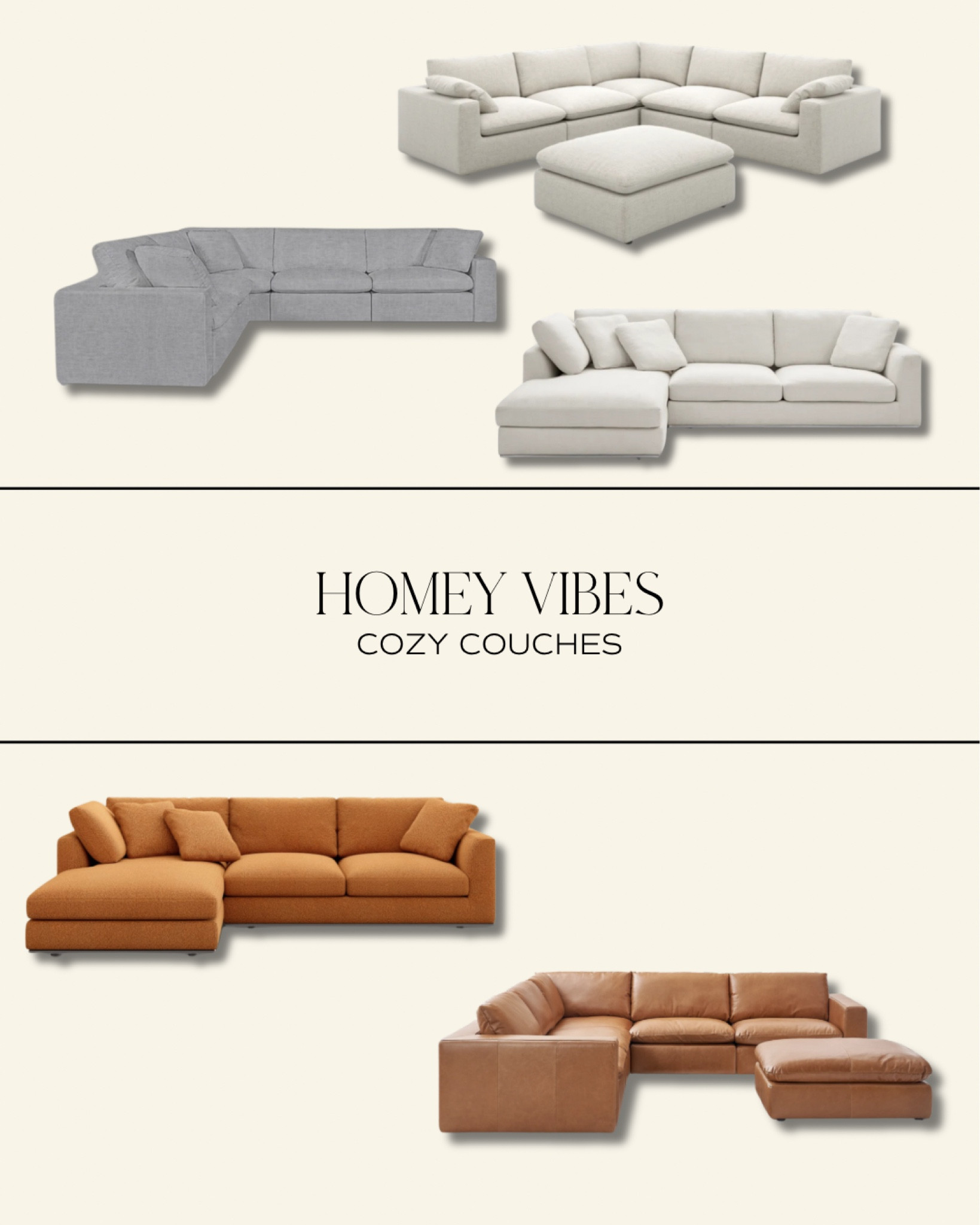 Searching for cozy lounge couches for the living room! While I decided not to get this couch just yet, I wanted to share my finds! 

#LTKDecor

#LTKHome #LTKFamily