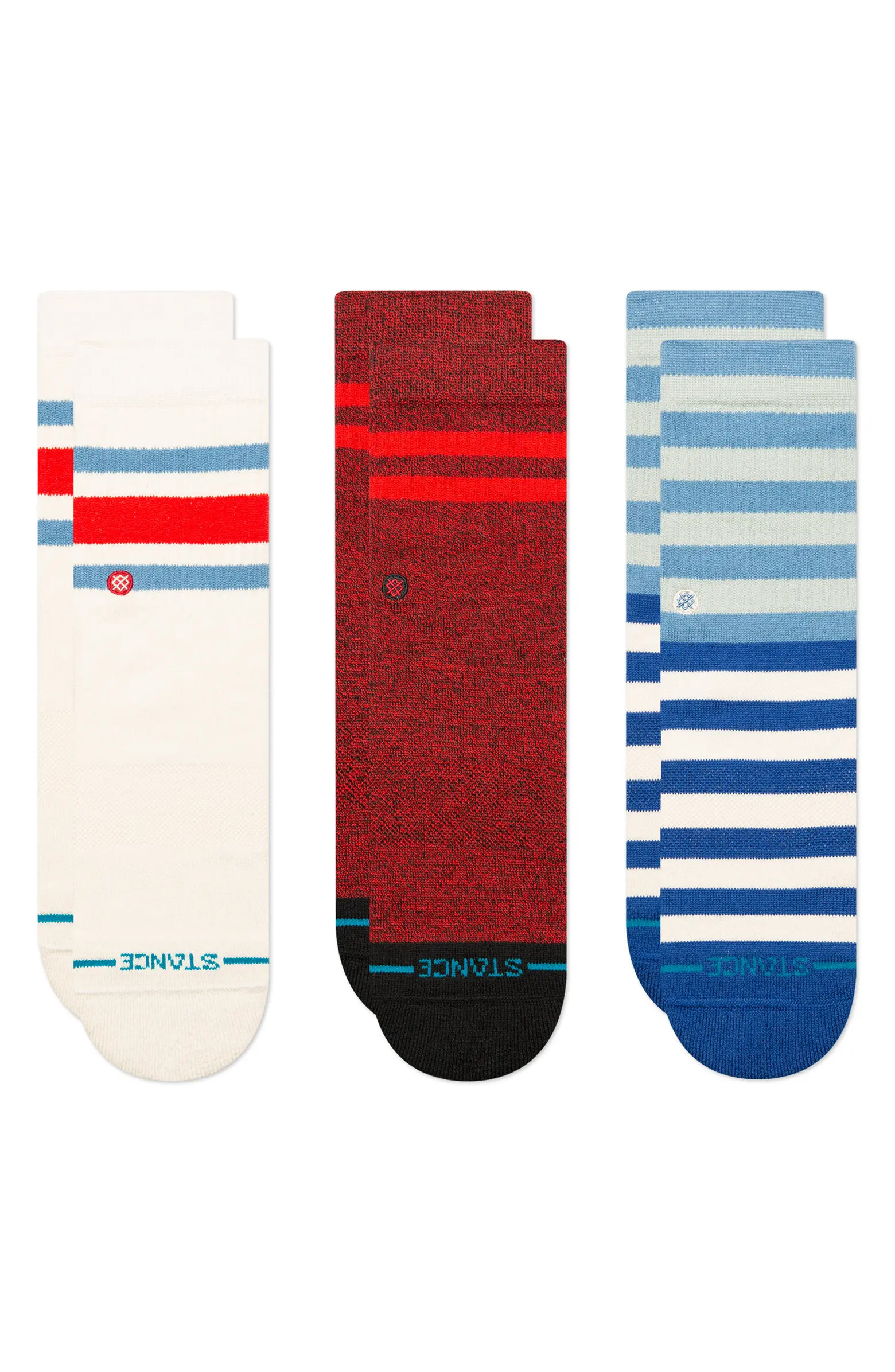 Loyal Assorted 3-Pack Crew Socks | Nordstrom