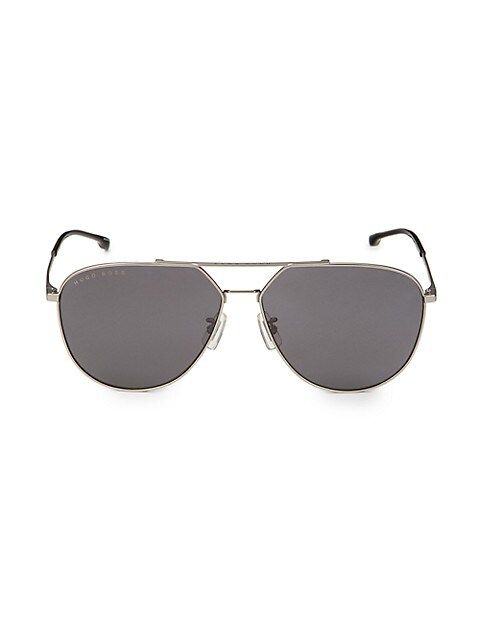 Boss Hugo Boss 63MM Oversized Aviator Sunglasses on SALE | Saks OFF 5TH | Saks Fifth Avenue OFF 5TH
