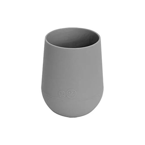 ezpz Mini Cup (Gray) - 100% Silicone Cup for Toddlers - Designed by a Pediatric Feeding Specialis... | Walmart (US)