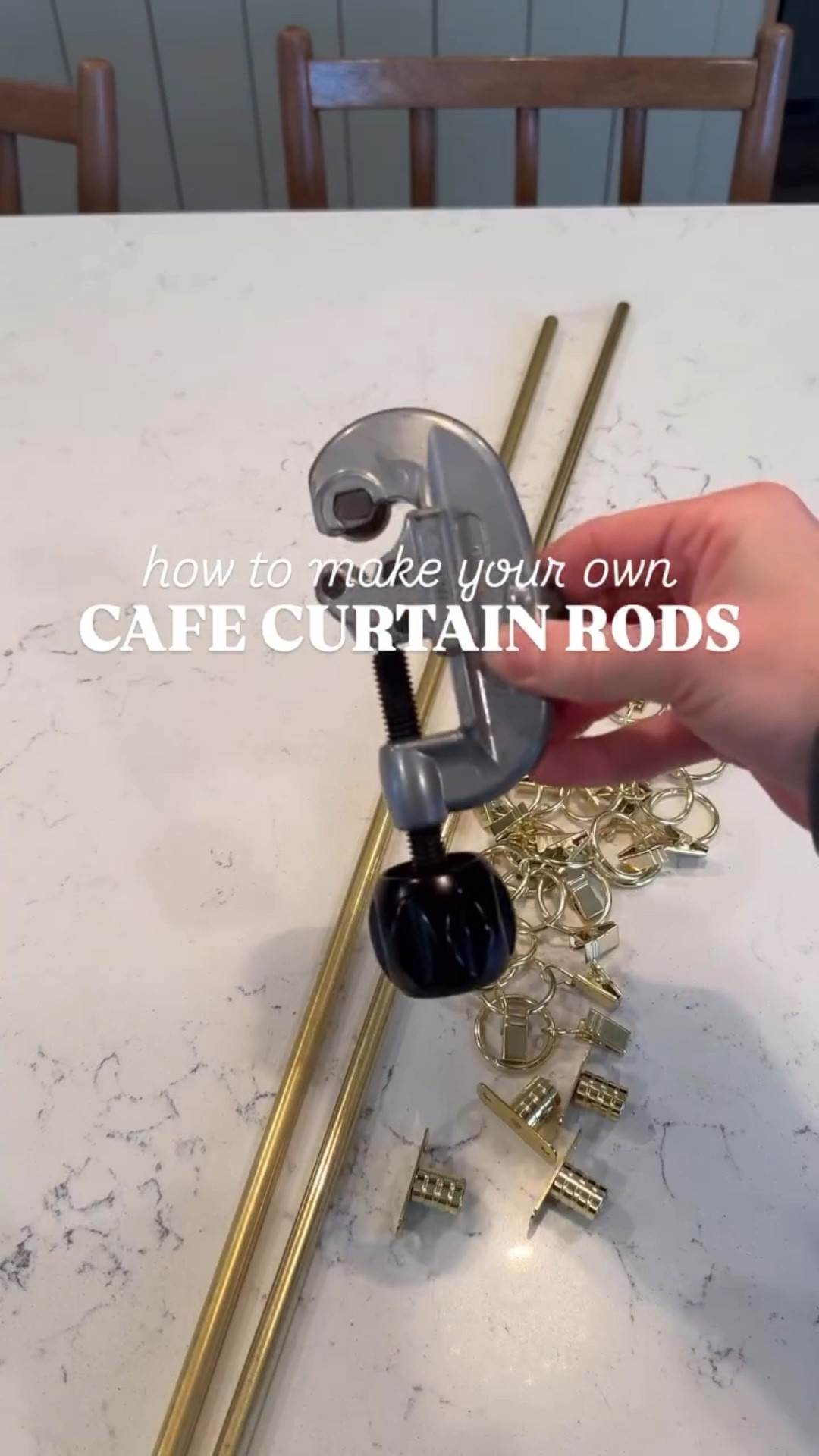 Linked everything you need to make your own cafe curtains for a fraction of the price! 

#LTKFindsUnder100 #LTKFindsUnder50 #LTKHome