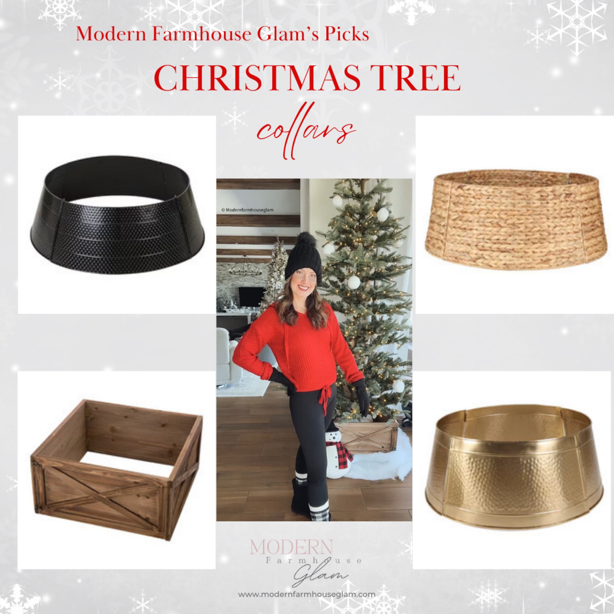 Christmas tree collars! Fave picks by Modern Farmhouse Glam

Tree skirt Christmas decorations holiday home 

#LTKSeasonal #LTKHoliday #LTKHome