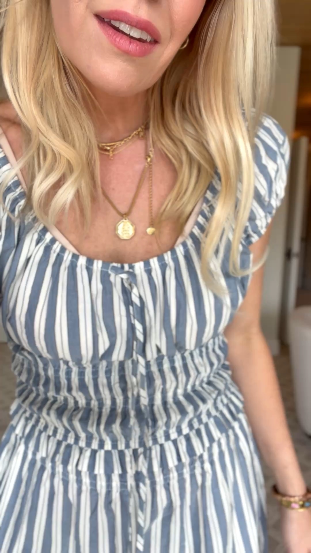 Wearing a small in the skirt and a M in the top!