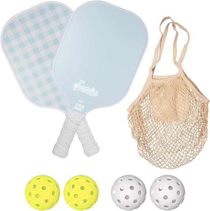 Sonix | USAPA Approved | Pickleball Paddles Set of 2 | Fiberglass Surface Pickleball Set with 2 R... | Amazon (US)