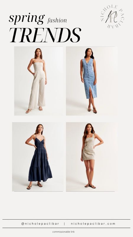 The prettiest spring fashion trend. I love all of these spring dresses they would make cute outfits for Easter as well!

Easter dress. Spring outfits. Spring trends. Maxi dress. Cropped dress. Romper. Abercrombie. Wedding guest. Spring wedding

#LTKsalealert #LTKwedding #LTKstyletip