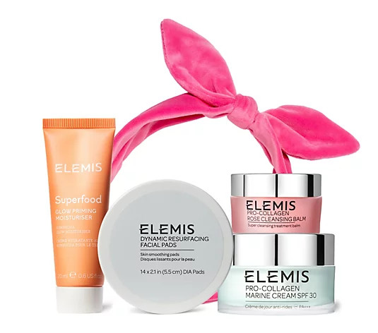 ELEMIS Rosy Glow Marine Cream SPF 5-Piece Kit - QVC.com | QVC