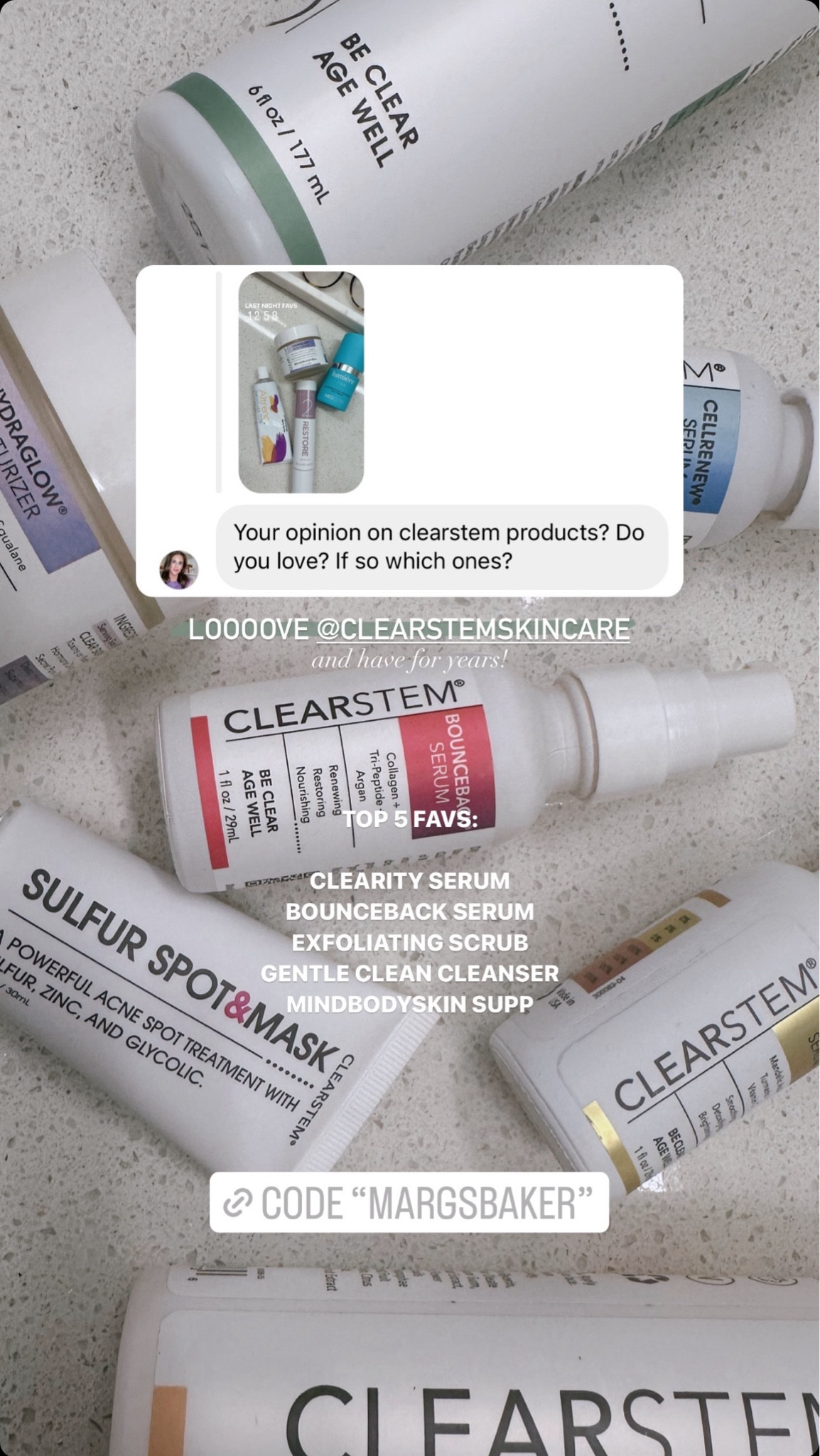 Favorite Clearstem products 

#LTKbeauty