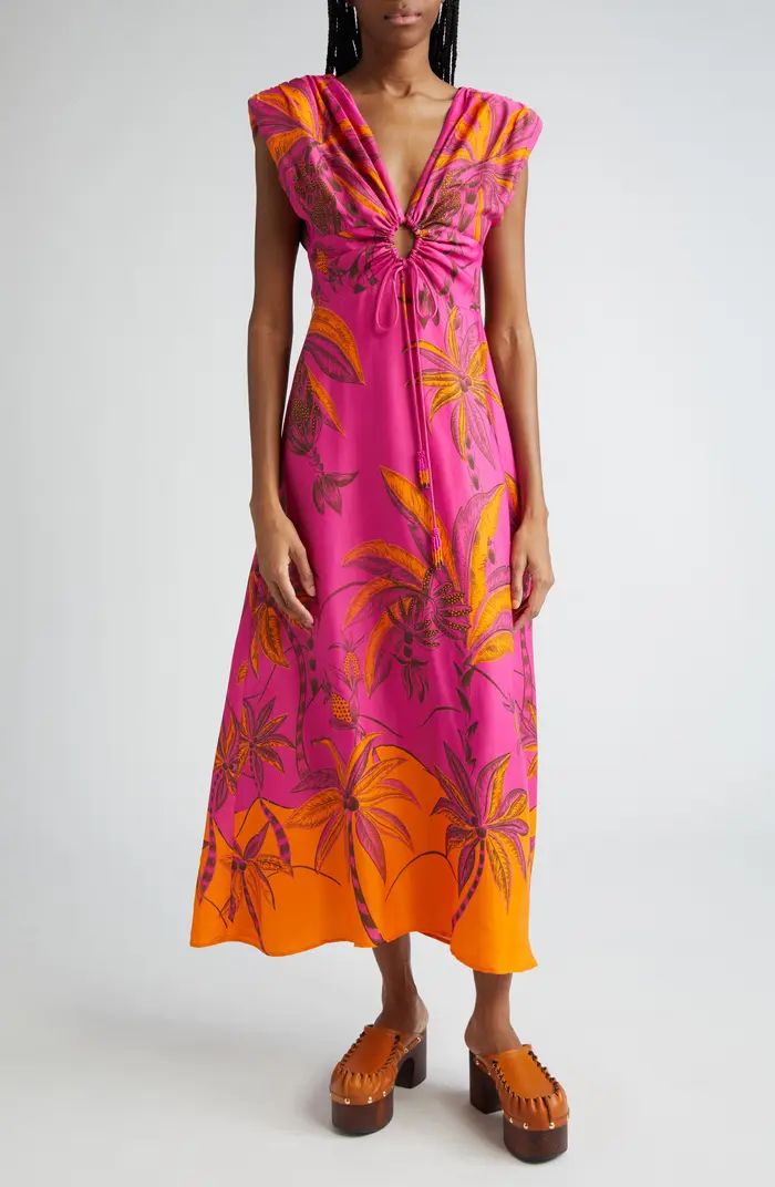 Beach Forest Print Maxi Dress | Nordstrom