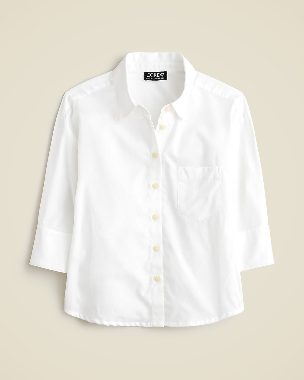 Herringbone twill button-up shirt | J. Crew US