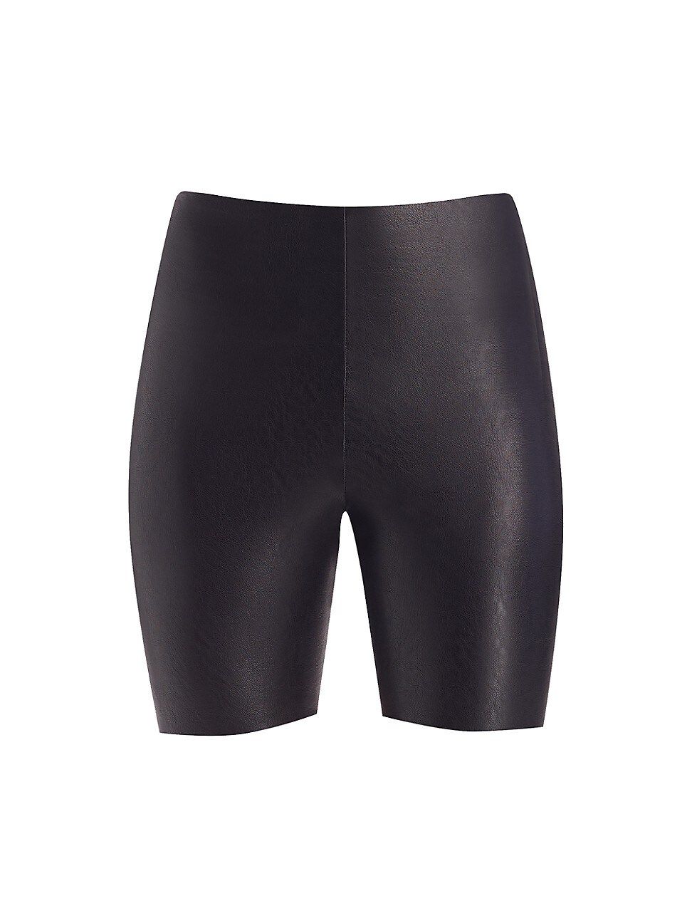 Commando Women's Faux Leather Biker Shorts - Black - Size Small | Saks Fifth Avenue