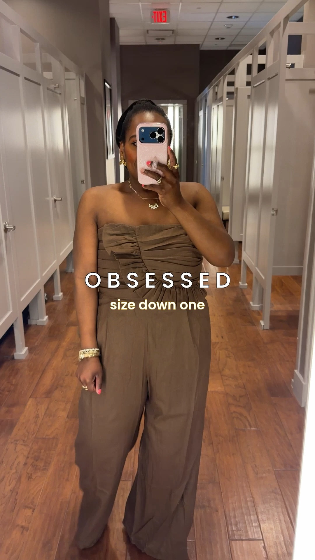 Need the PERFECT lightweight linen ruffle jumpsuit?! You’re going to LOVE this one from LOFT! I’m wearing the size 14, but I need the size 12. 

#LTKWedding #LTKTravel #LTKgrwm